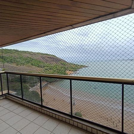 Apt Canto Nobre, Frente Total Para O Mar, 4 Quartos, Vaga De Garagem E Wi Fi Гуарапари Екстериор снимка