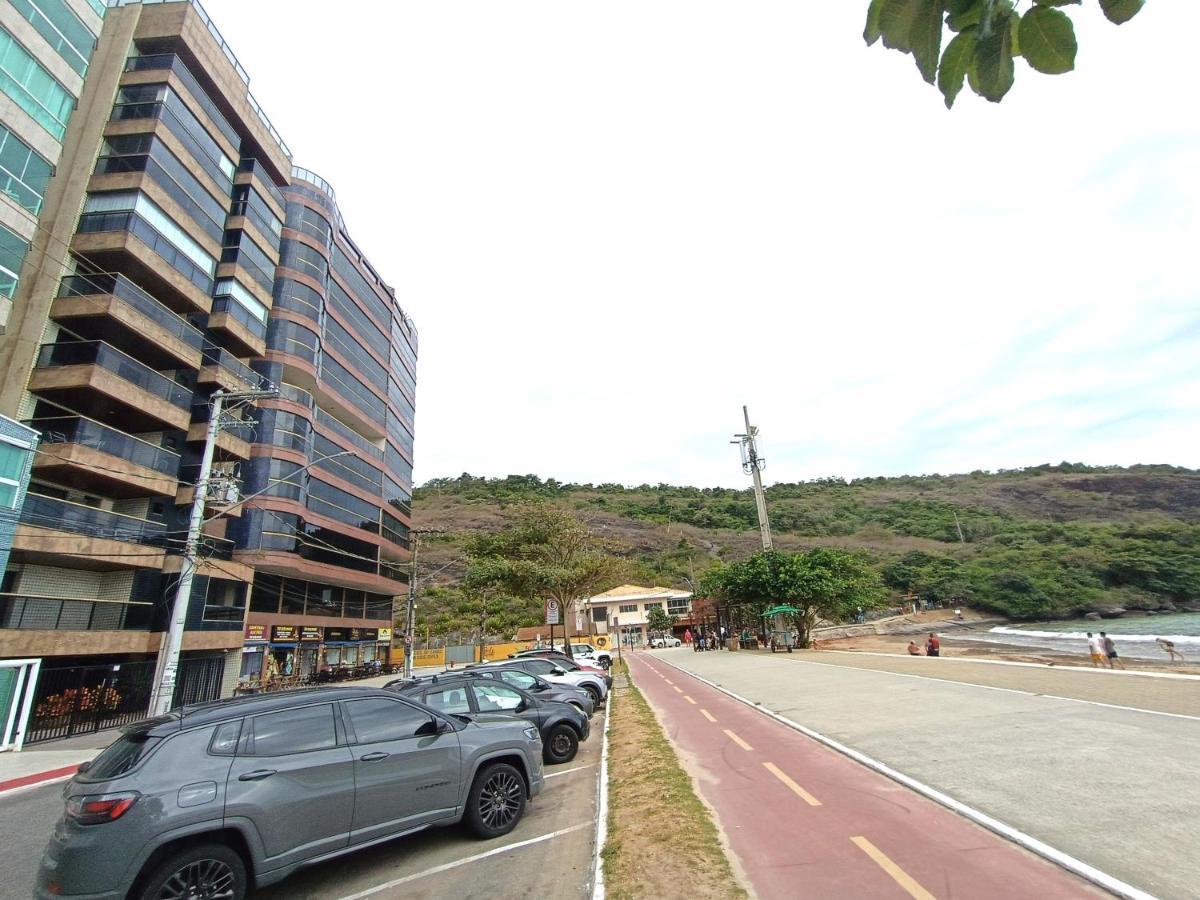 Apt Canto Nobre, Frente Total Para O Mar, 4 Quartos, Vaga De Garagem E Wi Fi Гуарапари Екстериор снимка