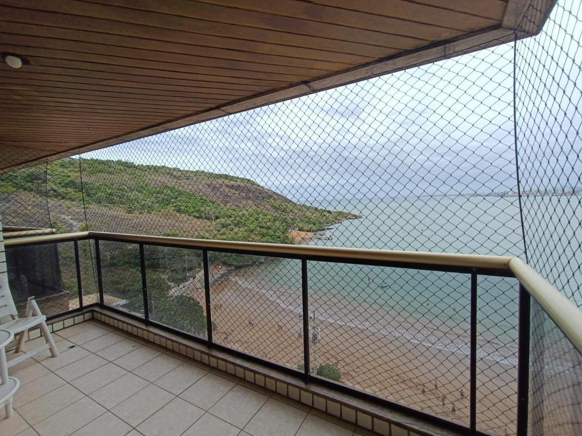 Apt Canto Nobre, Frente Total Para O Mar, 4 Quartos, Vaga De Garagem E Wi Fi Гуарапари Екстериор снимка