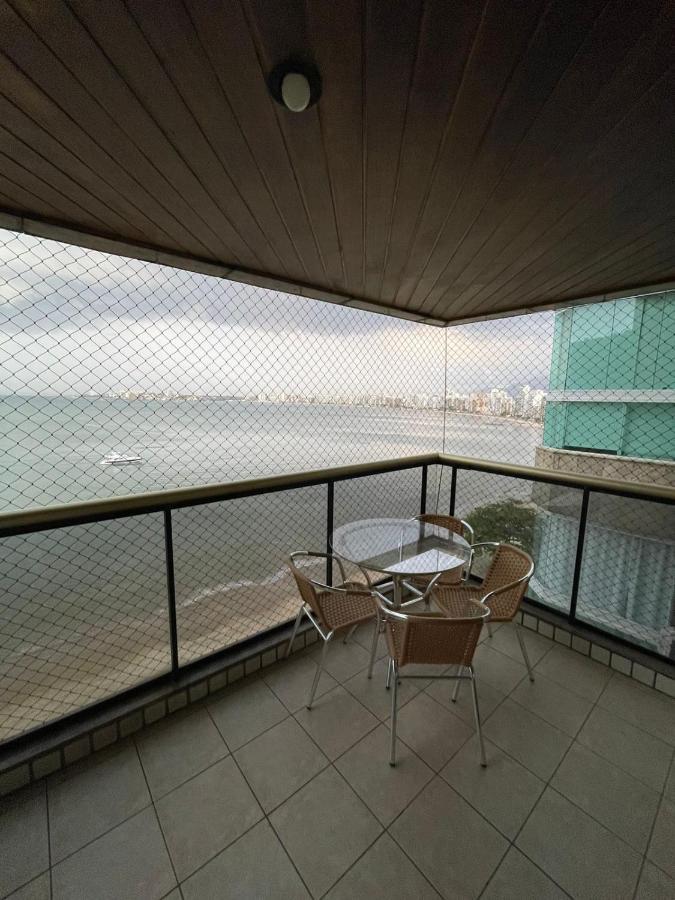 Apt Canto Nobre, Frente Total Para O Mar, 4 Quartos, Vaga De Garagem E Wi Fi Гуарапари Екстериор снимка
