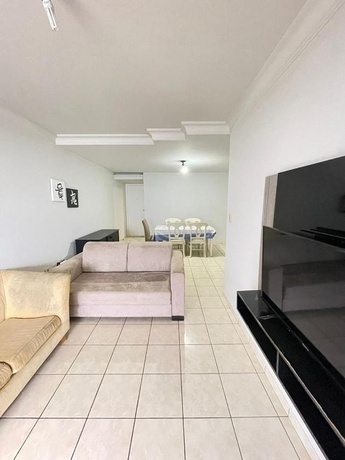 Apt Canto Nobre, Frente Total Para O Mar, 4 Quartos, Vaga De Garagem E Wi Fi Гуарапари Екстериор снимка